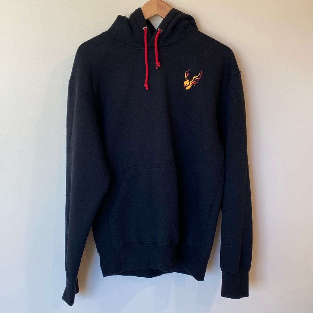 Five Hills Quackety, Red Phoenix Duck Pullover Men’s Sweatshirt Size Medium